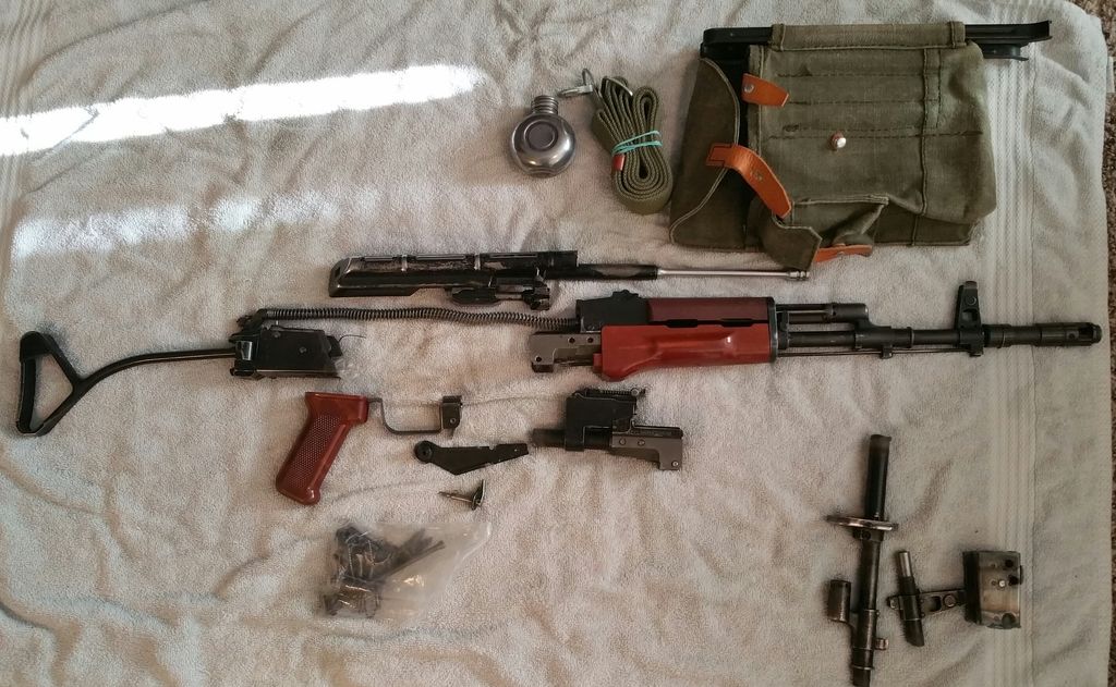 Polish Tantal kit with complete front end, original Polish barrel, nice